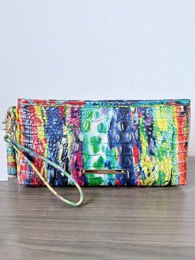 BRAHMIN Kayla Large Wristlet Clutch - Multicolor Melbourne